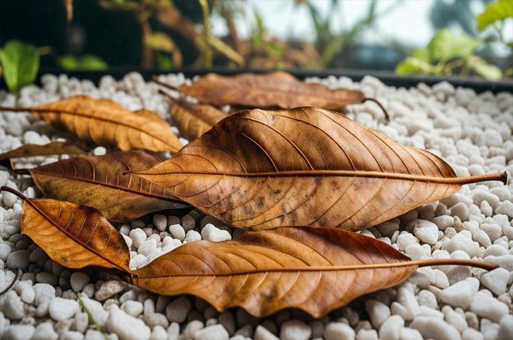 Indian-almond-leaves-great-for-pH-reduction