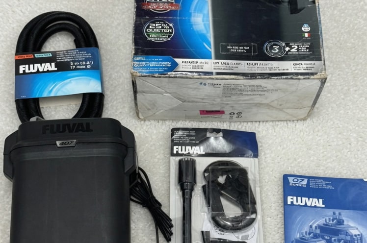 my fluval 407 bought second hand unboxing