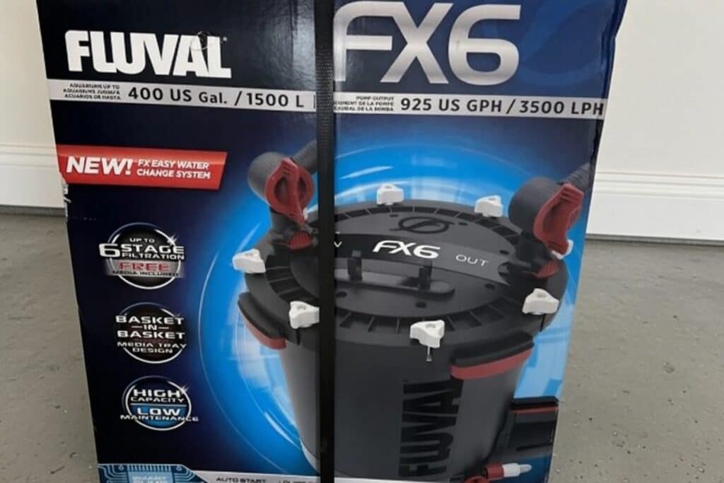 surprised when a client had this fluval fx6 sent to me to set up for her large tank